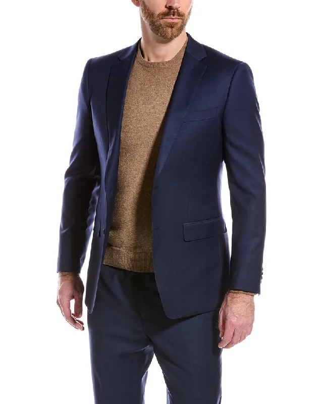 Cavalli Class 2pc Slim Fit Wool Suit