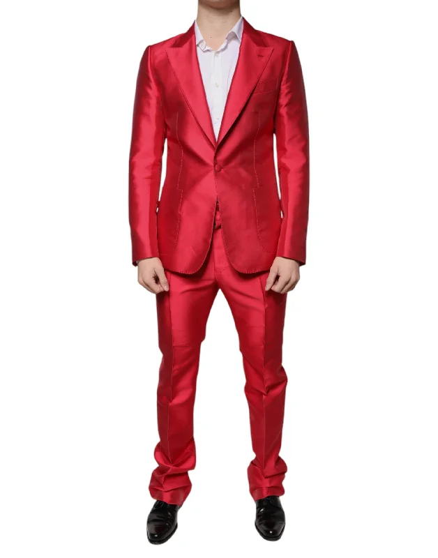 Dolce & Gabbana  Polyester Single Breasted Formal Men's Suit