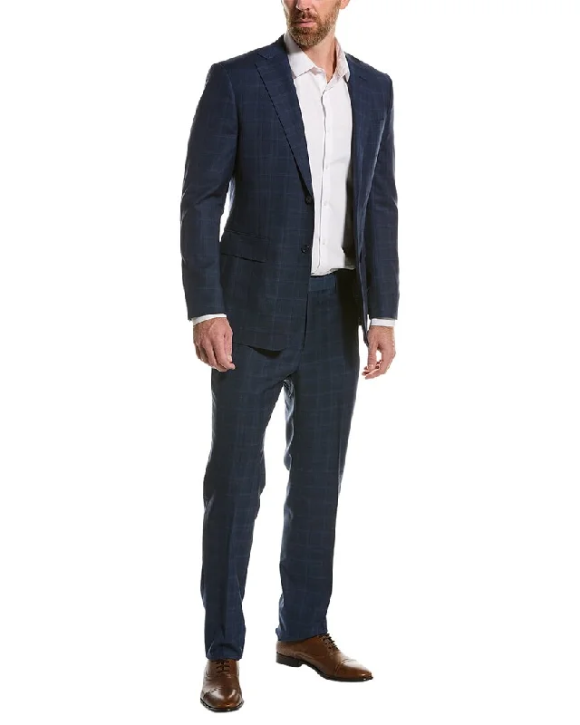 English Laundry 2pc Suit with Flat Front Pant